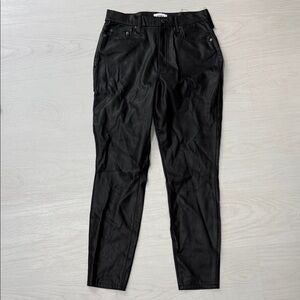 Pistola Black Faux Leather Waistband